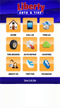 Mobile Screenshot of libertyautoandtire.com
